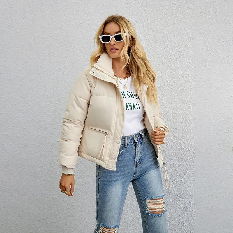 Women's Short Parka Coat — View 1