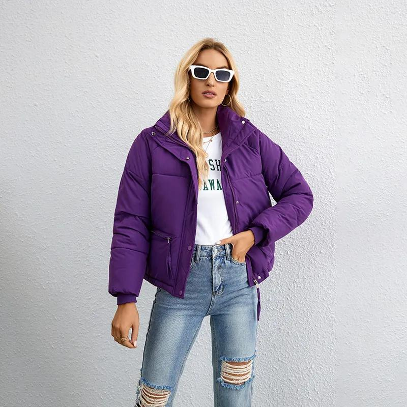 Women's Short Parka Coat — View 7