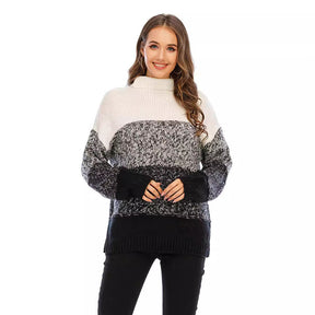 Women's Textured Turtleneck Sweater — View 4