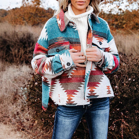 Women's Printed Jacket — View 11