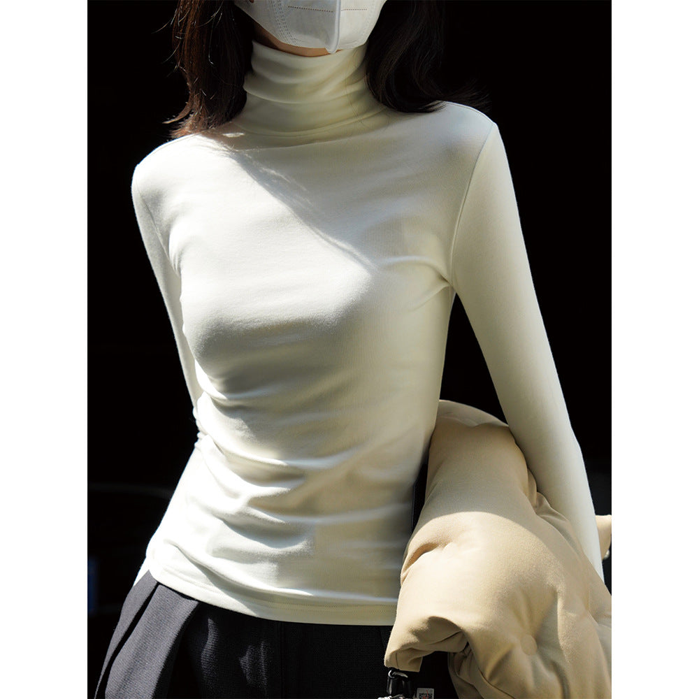 Women's Fitted Turtleneck Sweater — View 1