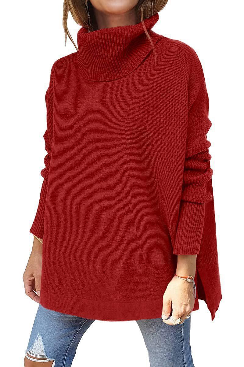 Women's Textured Turtleneck Sweater — View 4