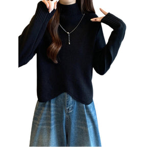 Women's Turtleneck Sweater — View 5