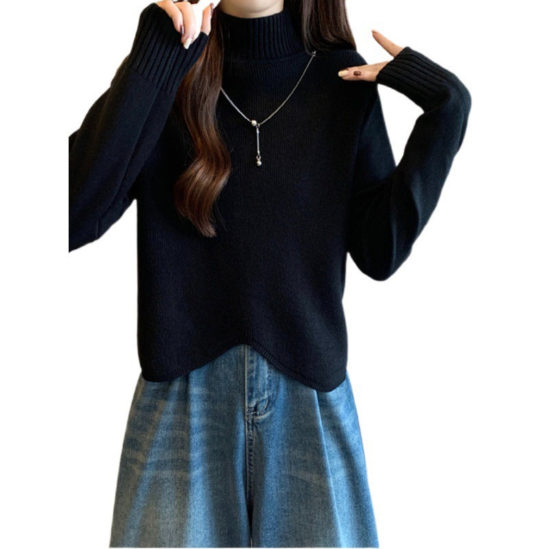 Women's Turtleneck Sweater — View 5