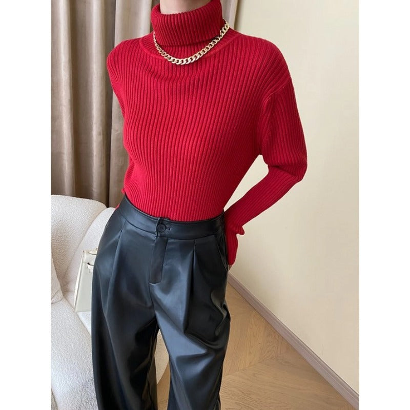 Women's Turtleneck Sweater — View 1