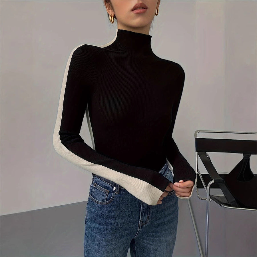 Women's Turtleneck Sweater — View 1