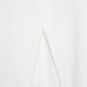 Women's Ribbed Chunky Knit Raglan Sleeve Turtleneck Sweater — View 3