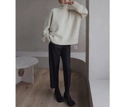 Women's Oversized Turtleneck Sweater — View 7