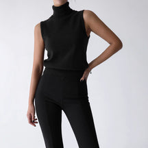 Women's Wool Turtleneck Sweater — View 2