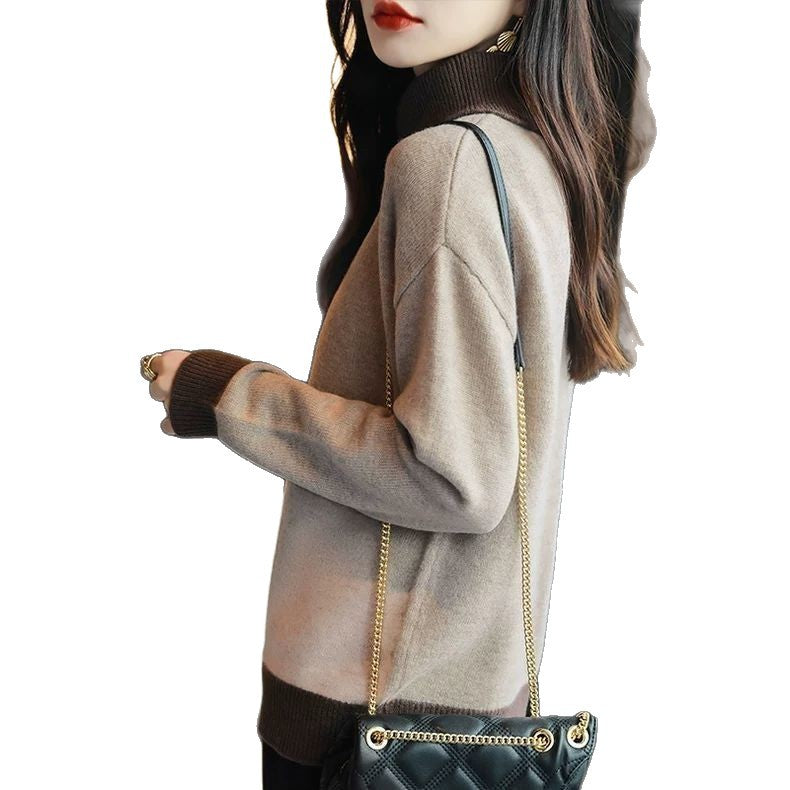 Women's Turtleneck Sweater — View 5