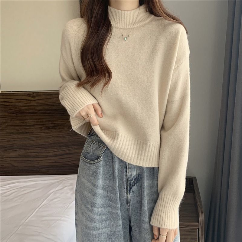 Women's Turtleneck Sweater — View 8