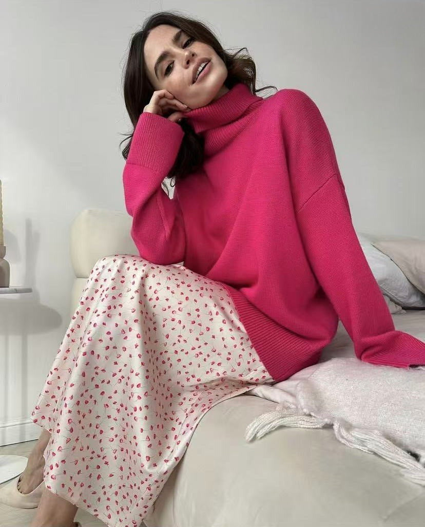 Women's Turtleneck Sweater — View 9