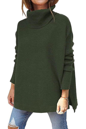 Women's Textured Turtleneck Sweater — View 14