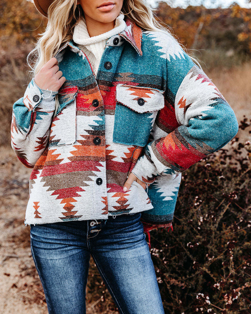 Women's Printed Jacket — View 12