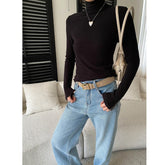 Women's Turtleneck Sweater — View 5