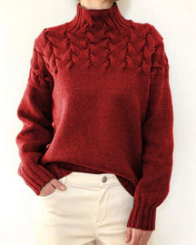 Women's Turtleneck Sweater — View 4