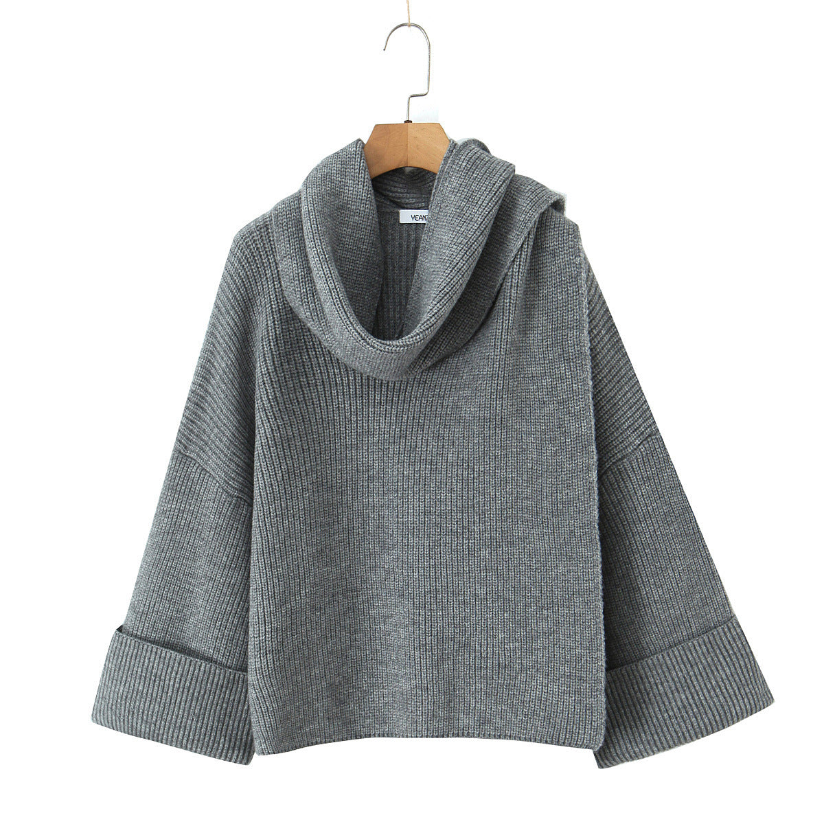 Women's Turtleneck Sweater — View 8