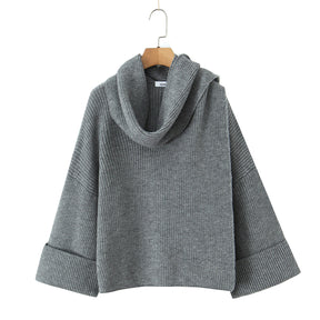 Women's Turtleneck Sweater — View 8