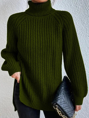 Women's Turtleneck Sweater — View 2