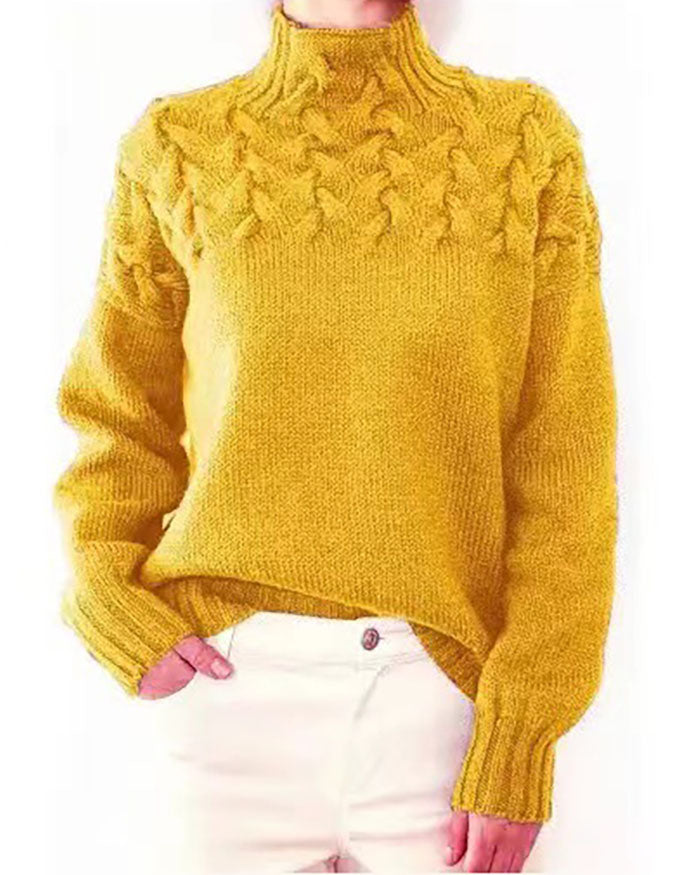 Women's Turtleneck Sweater — View 5