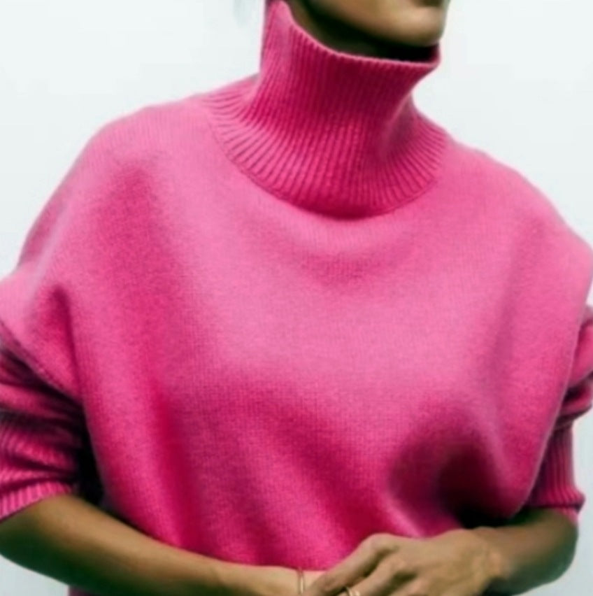 Women's Turtleneck Sweater — View 15