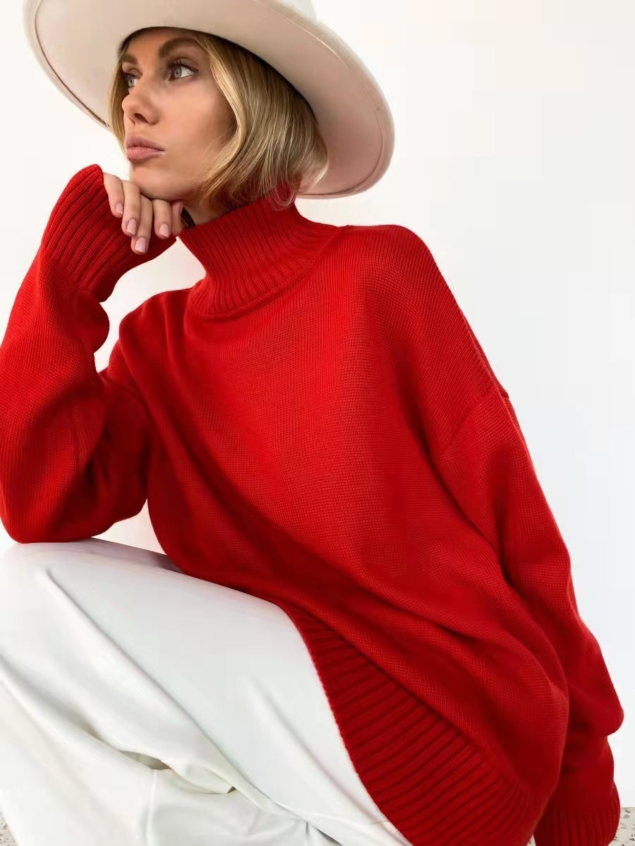 Women's Turtleneck Sweater — View 2