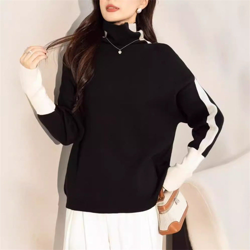 Women's Turtleneck Sweater — View 3
