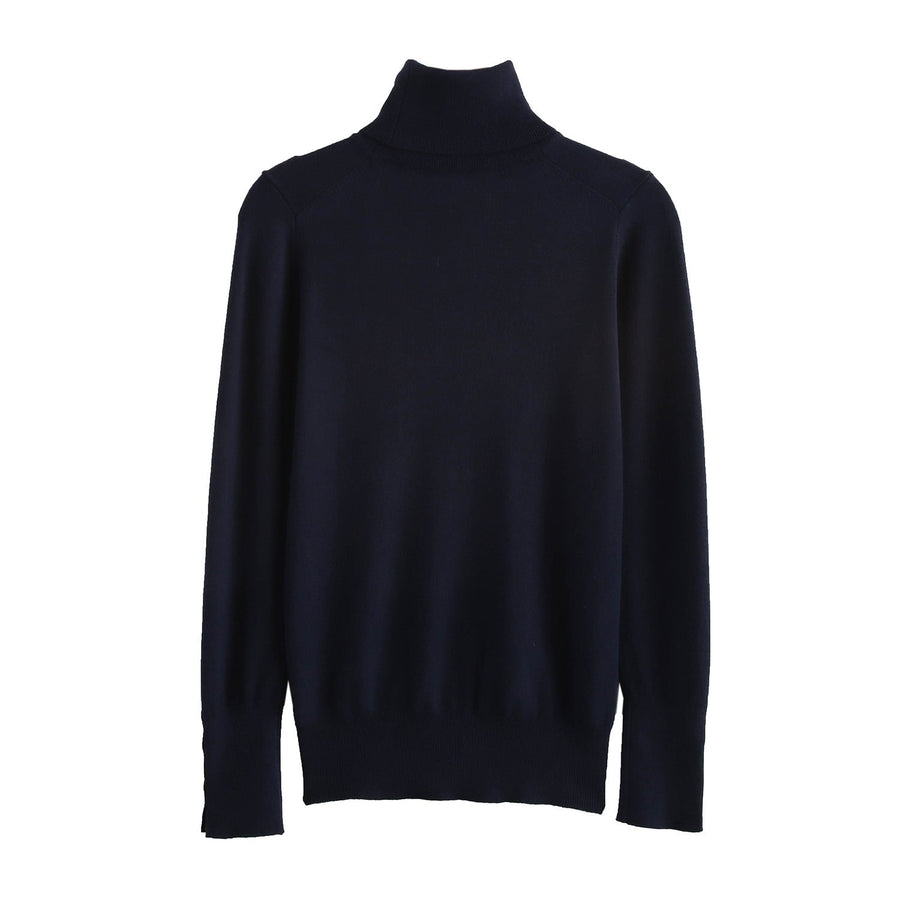 Women's Button Detail Turtleneck Sweater — View 1