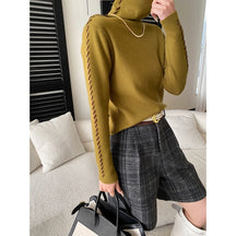 Women's Turtleneck Sweater — View 5