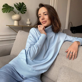 Women's Turtleneck Sweater — View 4