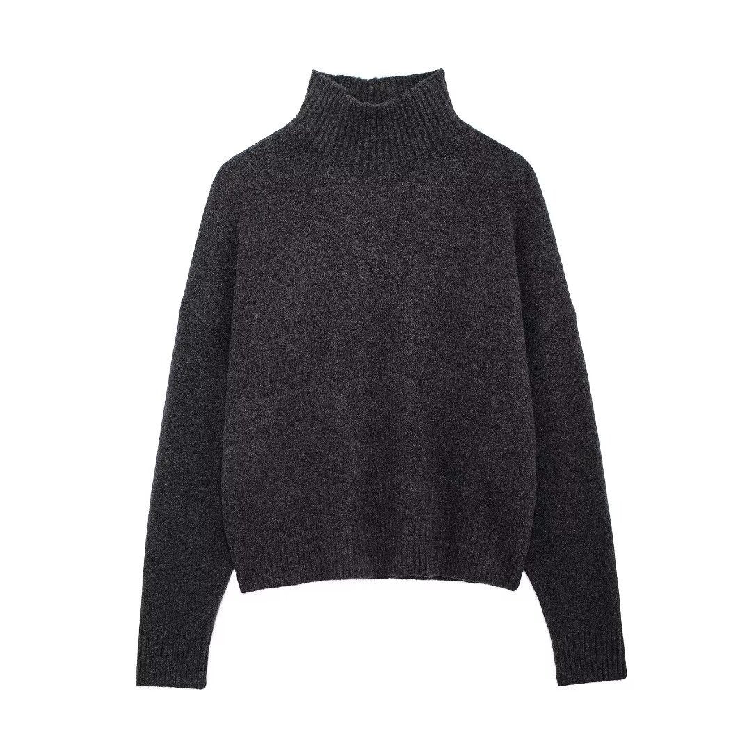 Women's Turtleneck Sweater — View 3
