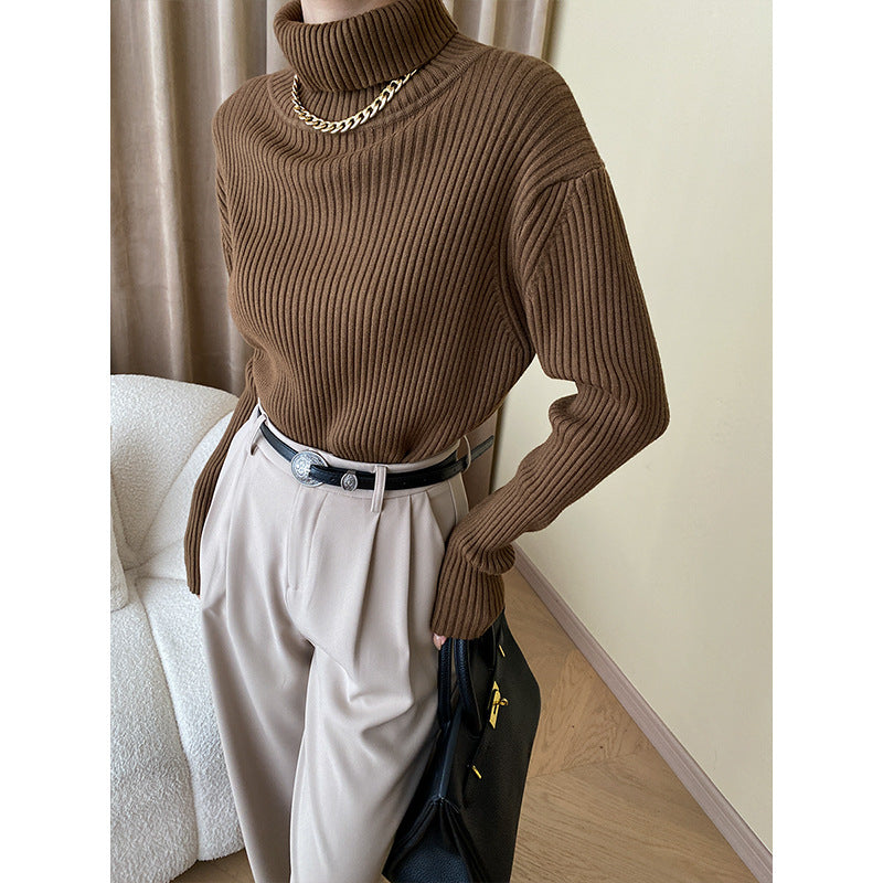 Women's Turtleneck Sweater — View 8