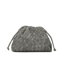 Women's Woven Mini Crossbody Bag in Denim Gray by Juana Fashion