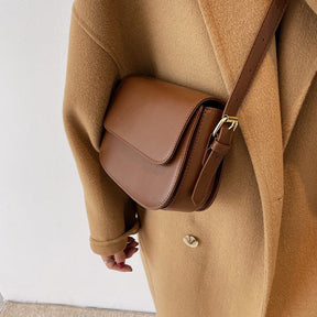Women's Classic Flap Saddle Bag by Juana Fashion