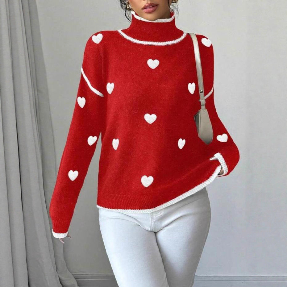Women's Turtleneck Sweater — View 3