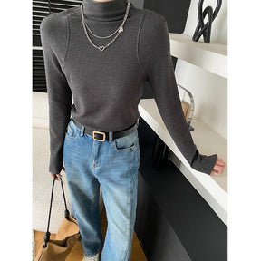 Women's Turtleneck Sweater — View 6