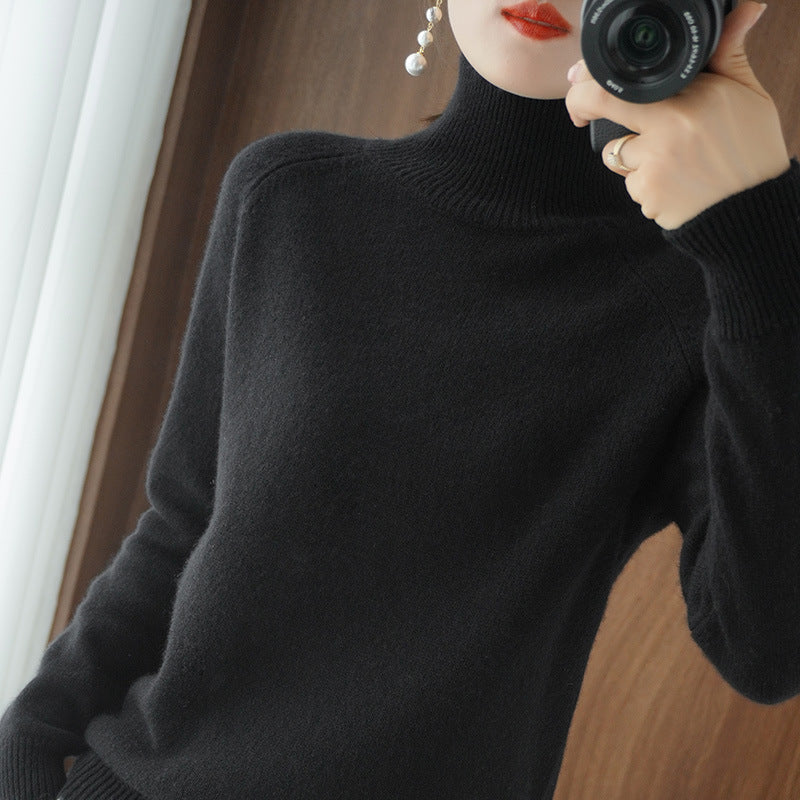 Women's Turtleneck Sweater — View 3