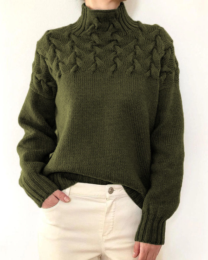 Women's Turtleneck Sweater — View 2