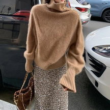 Women's Turtleneck Sweater — View 6
