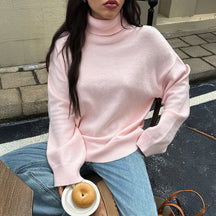 Women's Turtleneck Sweater — View 5