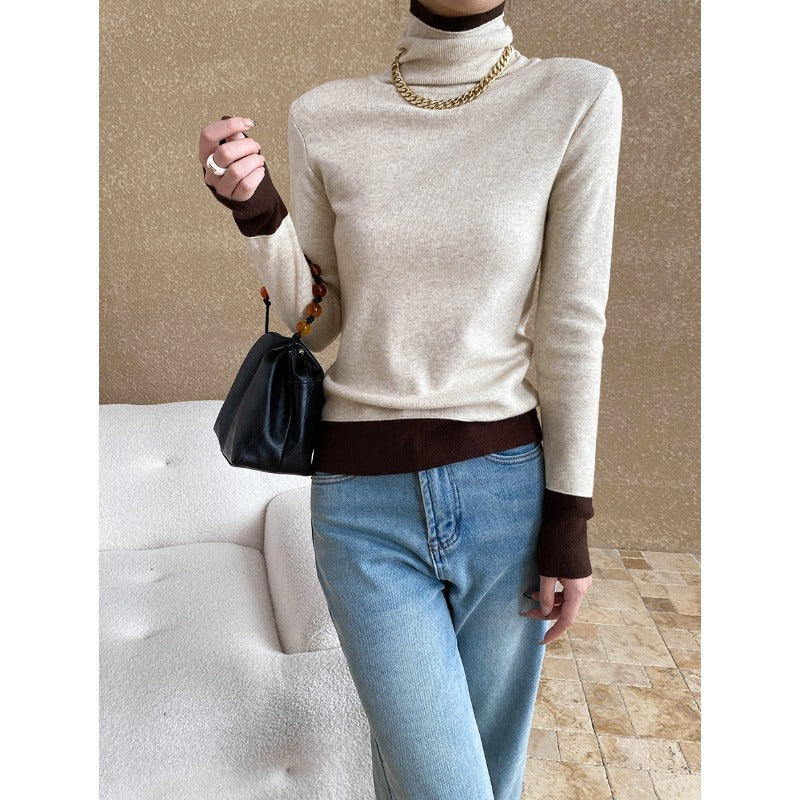 Women's Turtleneck Sweater — View 4