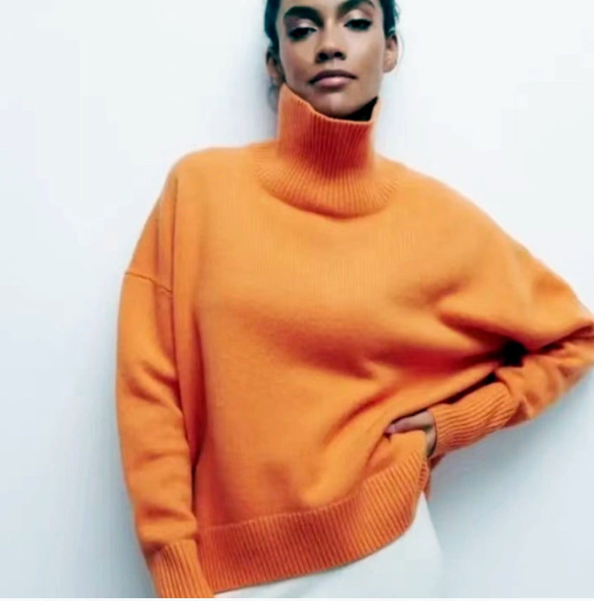 Women's Turtleneck Sweater — View 9