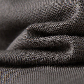 Women's Ribbed Fine Knit Turtleneck Sweater — View 4