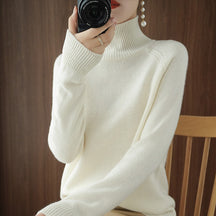 Women's Turtleneck Sweater — View 1