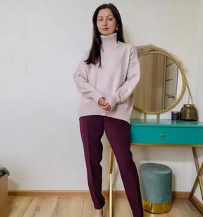 Women's Turtleneck Sweater — View 10