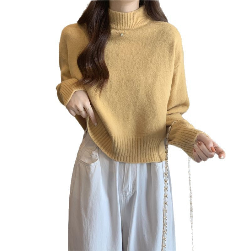 Women's Turtleneck Sweater — View 5