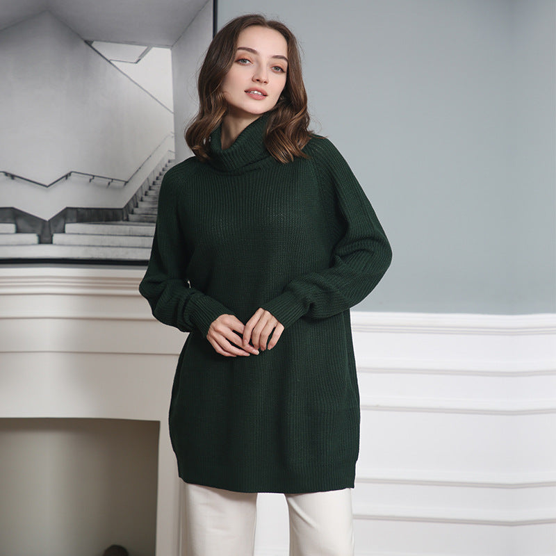 Women's Turtleneck Sweater — View 1