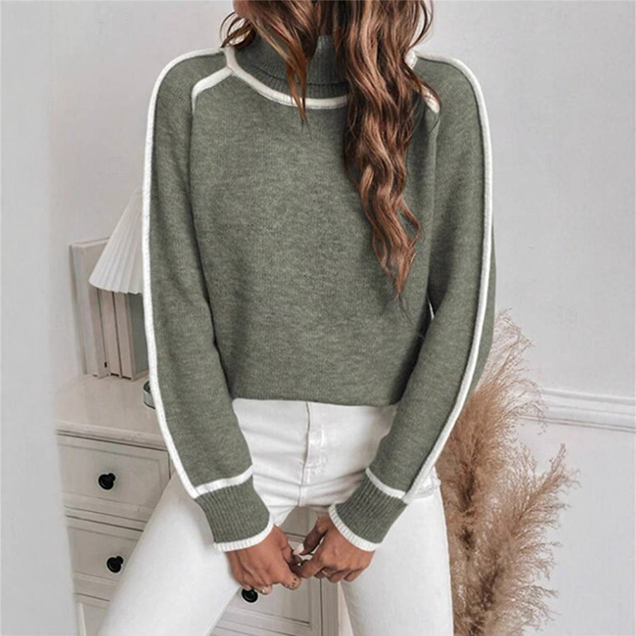 Women's Turtleneck Sweater — View 2