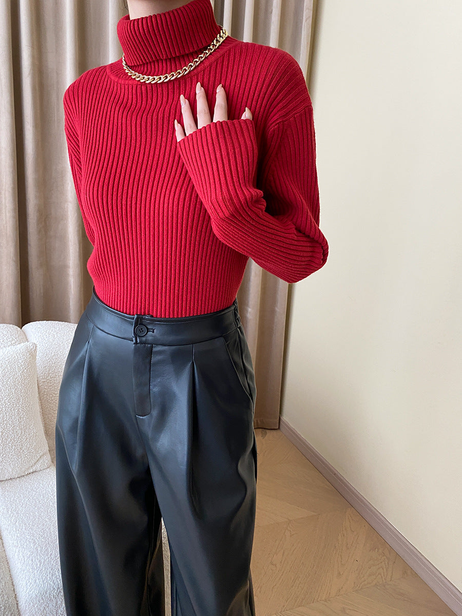 Women's Turtleneck Sweater — View 7