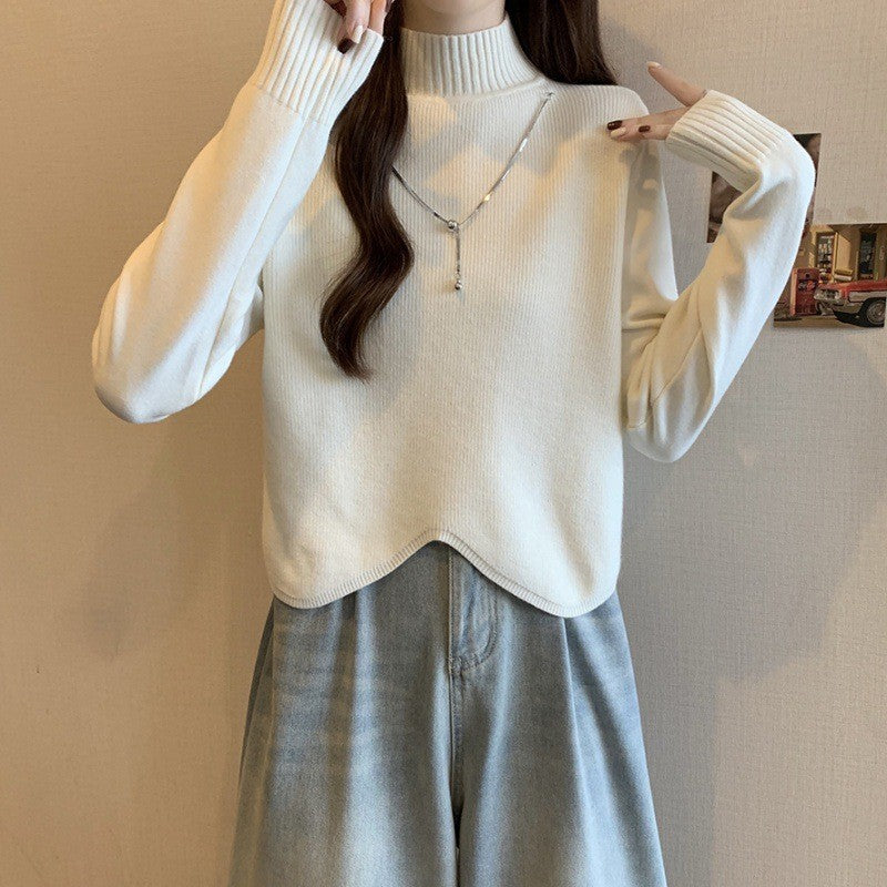 Women's Turtleneck Sweater — View 3